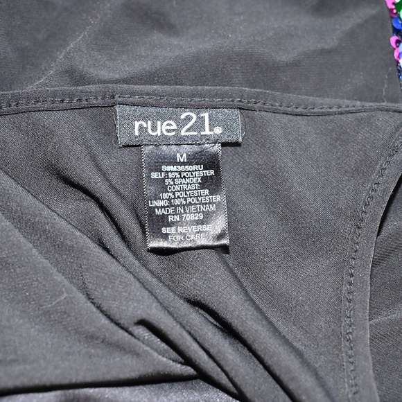 Rue21 Colorful Sequin Bodysuit - Picture 4 of 4